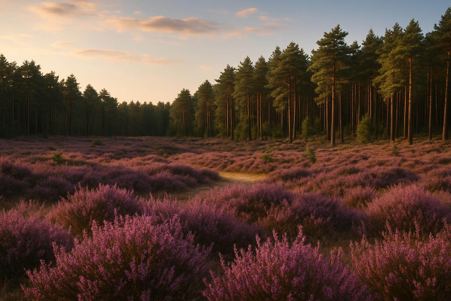 Landschap bij Ermelo