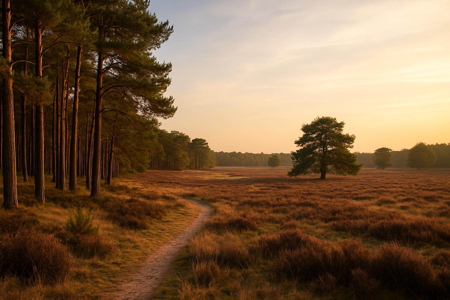 Landschap bij Otterlo