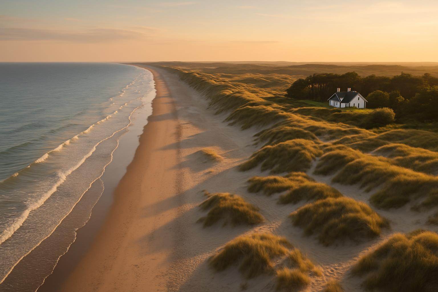 Landschap bij Renesse