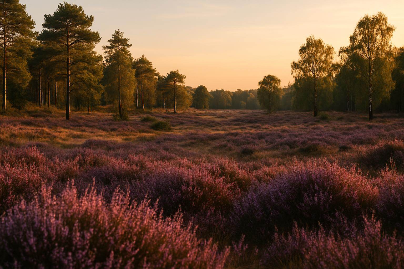 Landschap bij Voorthuizen