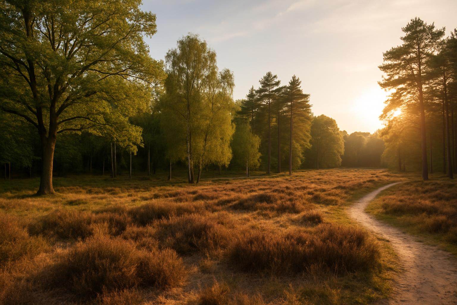 Landschap bij Westerbork
